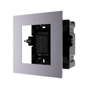 MONTAJE EMPOTRADO PARA UN MODULO DE VIDEOPORTERO